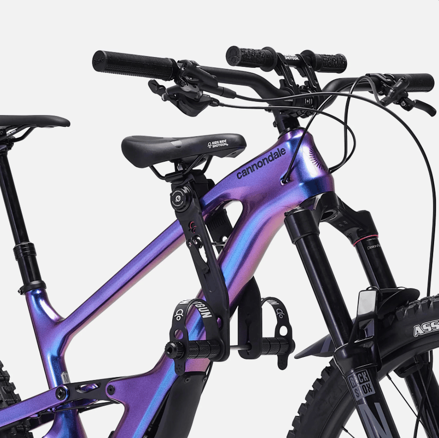 ショットガン2.0 子供用MTBフレームシート（ハンドルバー付き